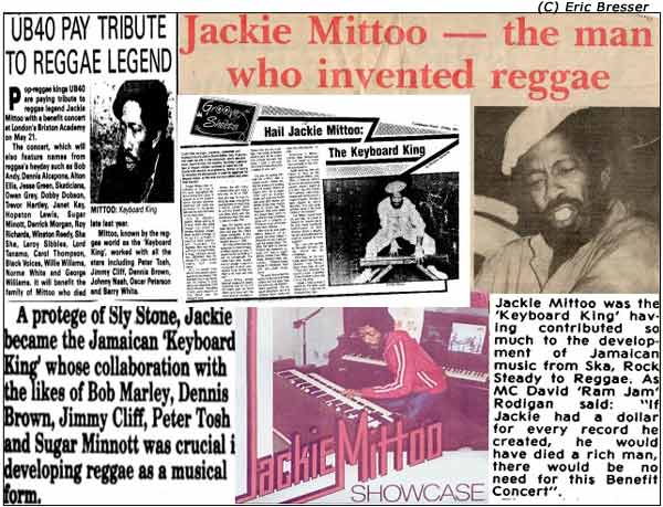 El día que Jamaica despidió a Jackie Mittoo