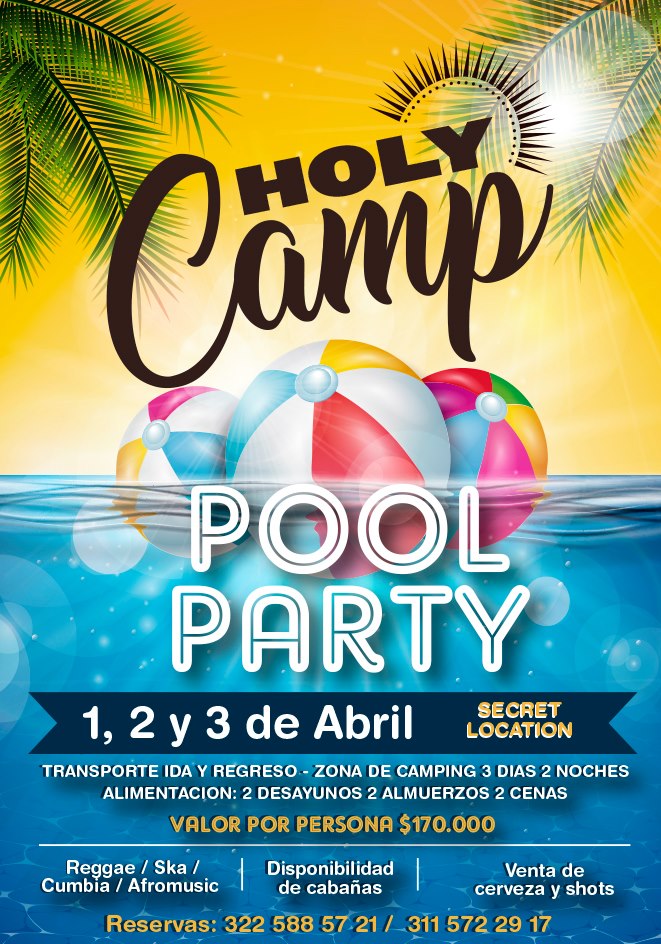 Holy Camp Pool Party