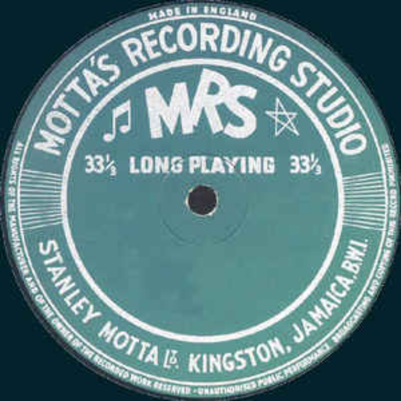 Motta´s, el primer sello disquero jamaiquino y el primer sencillo de la isla lanzado en el Reino Unido